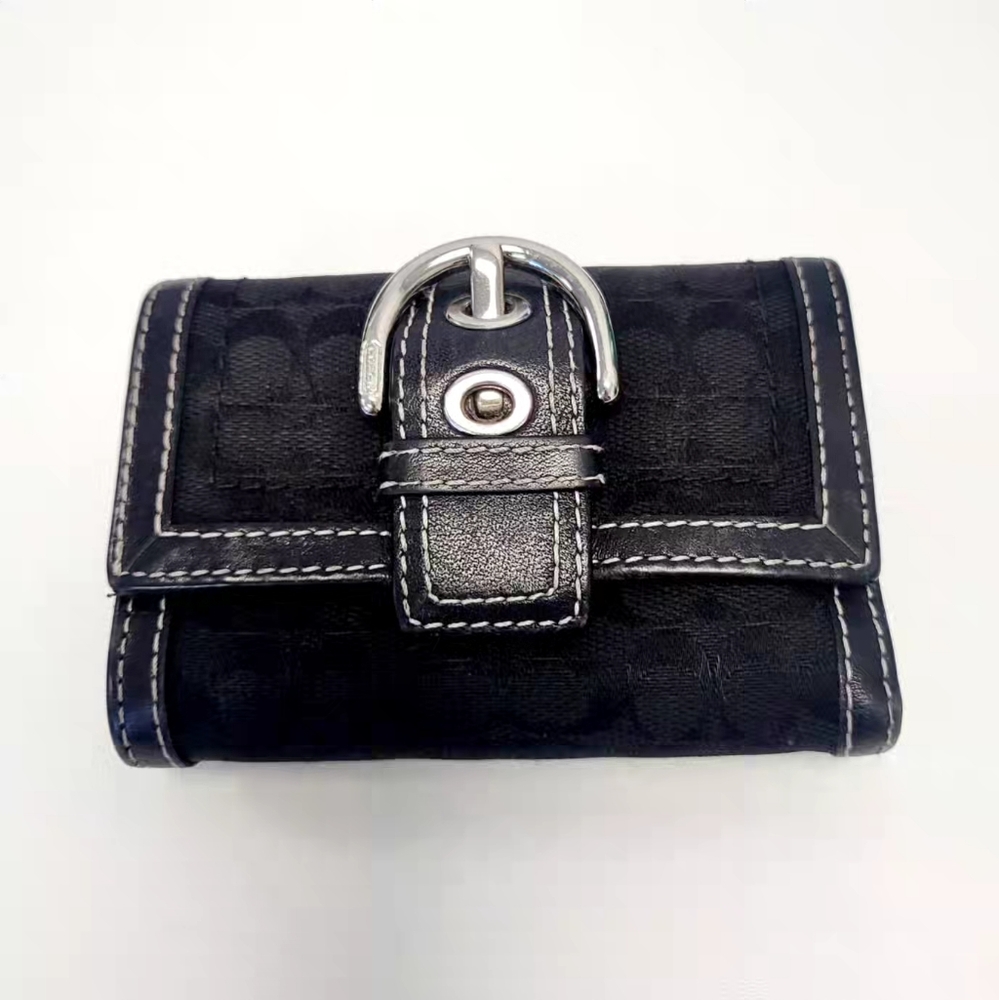 Coach Signature Bifold Wallet